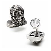 Star Wars Chewbacca 3-D Antique Palladium Cufflinks